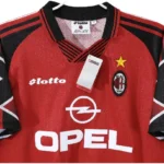 Especial Camiseta AC Milan Retro 1997 1998 Rojo