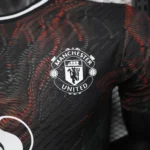 Especial Camiseta Manchester United 2025 2026 Negro Rojo