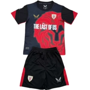 Athletic Bilbao Niños Conjunto 2024 2025 Especial Negro - Equipacion Athletic Bilbao Niños | tiendasdefutboles