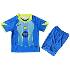 FC Barcelona Niños Conjunto 2025 2026 Especial Azul - Equipacion Fc Barcelona Niños | tiendasdefutboles