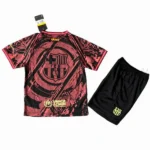 Especial Conjunto De Niños Barcelona 2025 2026 Naranja Negro