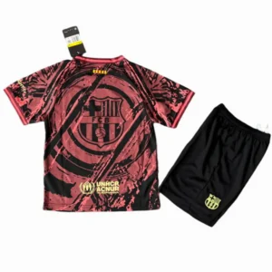 FC Barcelona Niños Conjunto 2025 2026 Especial Naranja - Equipacion Fc Barcelona Niños | tiendasdefutboles
