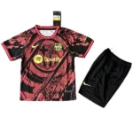 FC Barcelona Niños Conjunto 2025 2026 Especial Naranja - Equipacion Fc Barcelona Niños | tiendasdefutboles