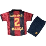 Especial Conjunto De Niños Barcelona 2025 2026 Rojo Negro
