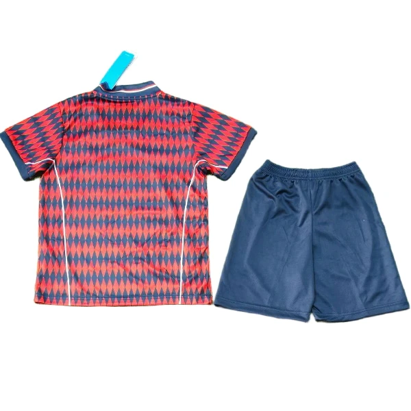 Especial Conjunto De Niños Bayern Múnich 2025 2026 Rojo Azul Bayern Múnich Niños Conjunto 2025 2026 Especial Rojo - Bayern Múnich Niños Barata | tiendasdefutboles