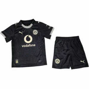 Borussia Dortmund Niños Conjunto 2025 2026 Especial Negro - Borussia Dortmund Niños Barata | tiendasdefutboles
