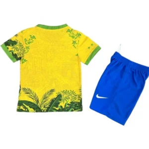 Brasil Niños Conjunto 2026 Especial Amarillo - Equipacion Brasil Niños | tiendasdefutboles