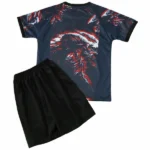 Especial Conjunto De Niños Inglaterra 2026 Negro Rojo