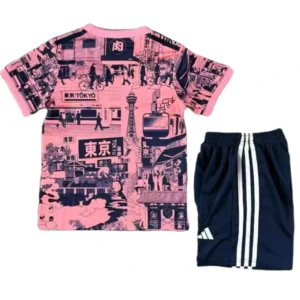 Japón Niños Conjunto 2026 Especial Rosa - Equipacion Japon Niños | tiendasdefutboles