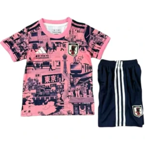Japón Niños Conjunto 2026 Especial Rosa - Equipacion Japon Niños | tiendasdefutboles