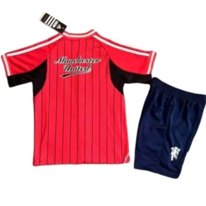 Manchester United Niños Conjunto 2025 2026 Especial Rojo - Equipacion Manchester United Niños | tiendasdefutboles