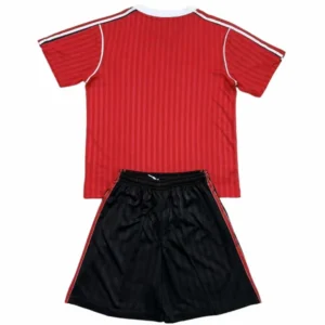 Manchester United Niños Conjunto 2025 2026 Especial Rojo - Equipacion Manchester United Niños | tiendasdefutboles