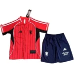 Manchester United Niños Conjunto 2025 2026 Especial Rojo - Equipacion Manchester United Niños | tiendasdefutboles