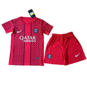 Paris Saint Germain Niños Conjunto 2025 2026 Especial Rojo - Tuta Paris Saint Germain Niños | tiendasdefutboles