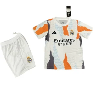 Real Madrid Niños Conjunto 2025 2026 Especial Blanco - Tuta Real Madrid Niños | tiendasdefutboles