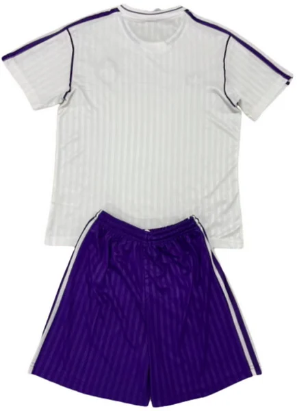 Especial Conjunto De Niños Real Madrid 2025 2026 Blanco Purpura Real Madrid Niños Conjunto 2025 2026 Especial Blanco - Tuta Real Madrid Niños | tiendasdefutboles