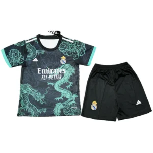 Real Madrid Niños Conjunto 2025 2026 Especial Negro - Tuta Real Madrid Niños | tiendasdefutboles