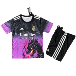 Real Madrid Niños Conjunto 2025 2026 Especial Púrpura - Tuta Real Madrid Niños | tiendasdefutboles