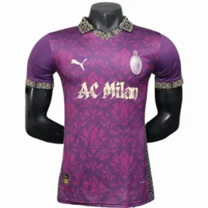 AC Milan Camiseta Edición Jugadores 2025 2026 Especial Púrpura - Camiseta Ac Milan | tiendasdefutboles