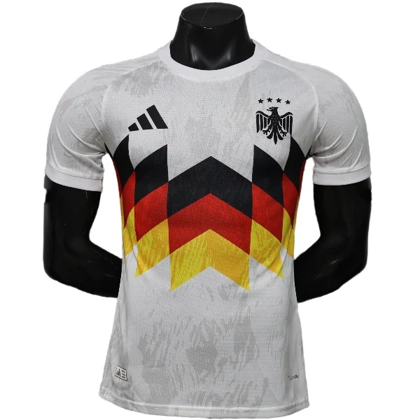 Especial Jugadores Camiseta Alemania 2026 Blanco Negro Amarillo Alemania Camiseta Edición Jugadores 2026 Especial Blanca - Camiseta Alemania | tiendasdefutboles
