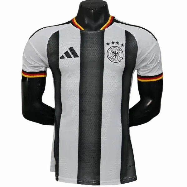 Especial Jugadores Camiseta Alemania 2026 Blanco Negro Alemania Camiseta Edición Jugadores 2026 Especial Blanca - Camiseta Alemania | tiendasdefutboles