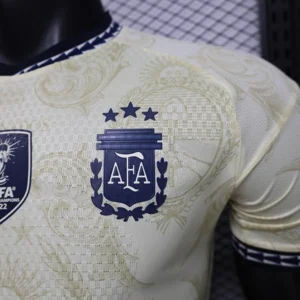 Argentina Camiseta Edición Jugadores 2026 Especial Amarilla - Camiseta Argentina | tiendasdefutboles