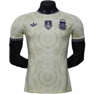 Argentina Camiseta Edición Jugadores 2026 Especial Amarilla - Camiseta Argentina | tiendasdefutboles