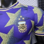 Especial Jugadores Camiseta Argentina 2026 Purpura Amarillo