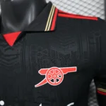 Especial Jugadores Camiseta Arsenal 2025 2026 Negro Rojo