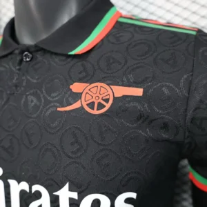 Arsenal Camiseta Edición Jugadores 2025 2026 Especial Negra - Camiseta Arsenal | tiendasdefutboles