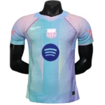 Especial Jugadores Camiseta Barcelona 2025 2026 Azul Verde Rosa