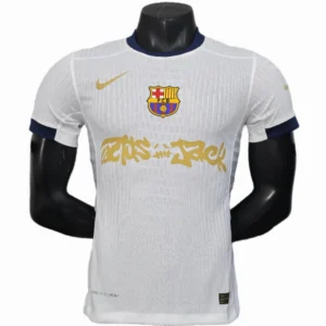 FC Barcelona Camiseta Edición Jugadores 2025 2026 Especial Blanca - Camiseta Barcelona | tiendasdefutboles