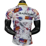 Especial Jugadores Camiseta Barcelona 2025 2026 Blanco Rojo Amarillo