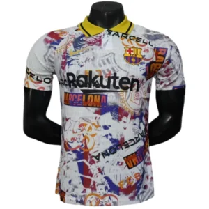 FC Barcelona Camiseta Edición Jugadores 2025 2026 Especial Blanca - Camiseta Barcelona | tiendasdefutboles