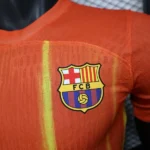 Especial Jugadores Camiseta Barcelona 2025 2026 Naranja Amarillo