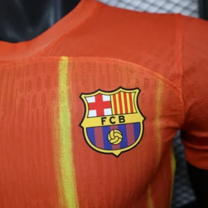 FC Barcelona Camiseta Edición Jugadores 2025 2026 Especial Naranja - Camiseta Barcelona | tiendasdefutboles