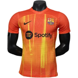 FC Barcelona Camiseta Edición Jugadores 2025 2026 Especial Naranja - Camiseta Barcelona | tiendasdefutboles