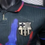 Especial Jugadores Camiseta Barcelona 2025 2026 Negro Rojo Azul