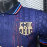 Especial Jugadores Camiseta Barcelona 2025 2026 Purpura Azul