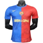 Especial Jugadores Camiseta Barcelona 2025 2026 Rojo Azul