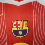 Especial Jugadores Camiseta Barcelona 2025 2026 Rojo Blanco