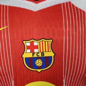FC Barcelona Camiseta Edición Jugadores 2025 2026 Especial Roja - Camiseta Barcelona | tiendasdefutboles