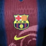 Especial Jugadores Camiseta Barcelona 2025 2026 Rojo Marino Azul