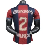 Especial Jugadores Camiseta Barcelona 2025 2026 Rojo Marino Azul