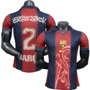 FC Barcelona Camiseta Edición Jugadores 2025 2026 Especial Roja - Camiseta Barcelona | tiendasdefutboles