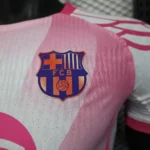 Especial Jugadores Camiseta Barcelona 2025 2026 Rosa I Blanco