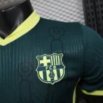 Especial Jugadores Camiseta Barcelona 2025 2026 Verde Amarillo