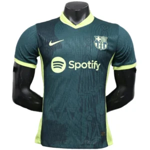 FC Barcelona Camiseta Edición Jugadores 2025 2026 Especial Verde - Camiseta Barcelona | tiendasdefutboles