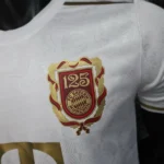 Especial Jugadores Camiseta Bayern Múnich 2025 2026 Blanco Amarillo