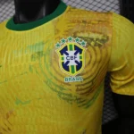 Especial Jugadores Camiseta Brasil 2026 Amarillo Verde